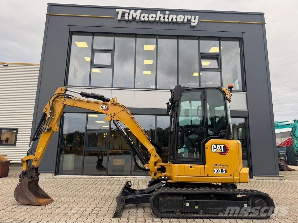 CAT 303.5 CR Mini ekskavatörler, 7 tona dek