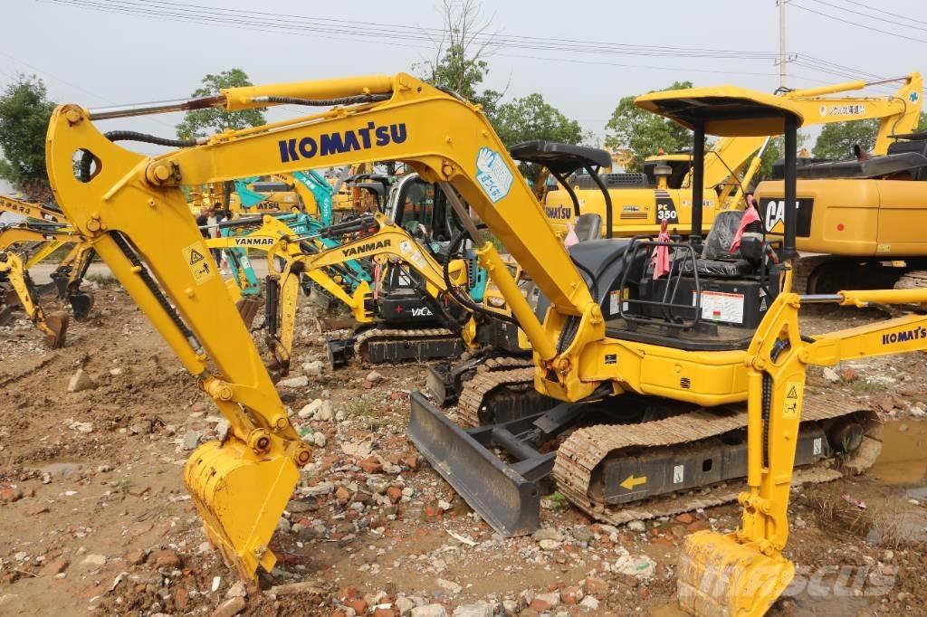 Komatsu PC 40 Mini ekskavatörler, 7 tona dek