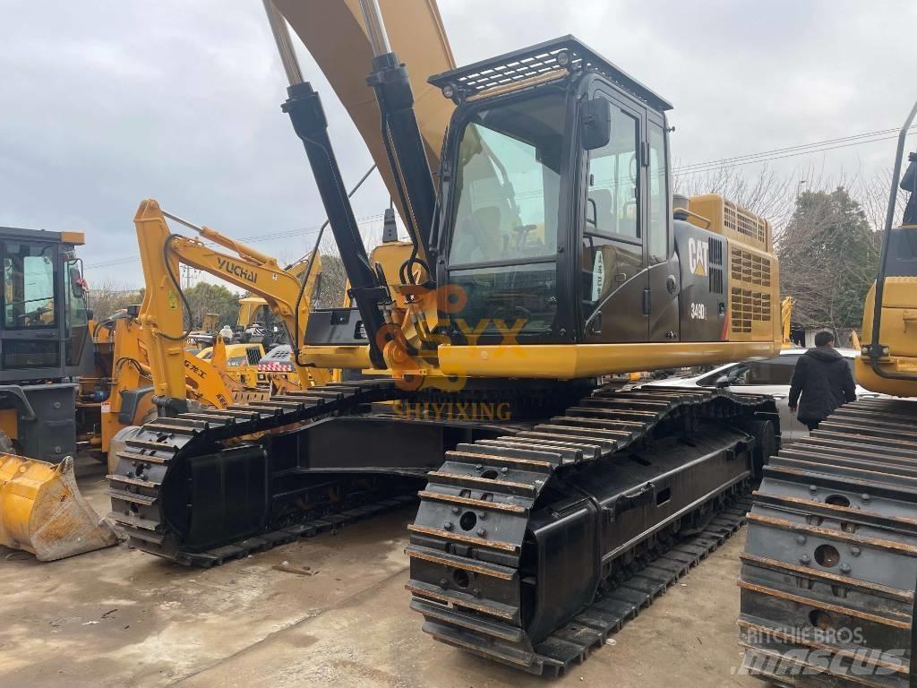 CAT 349 D2 Paletli ekskavatörler