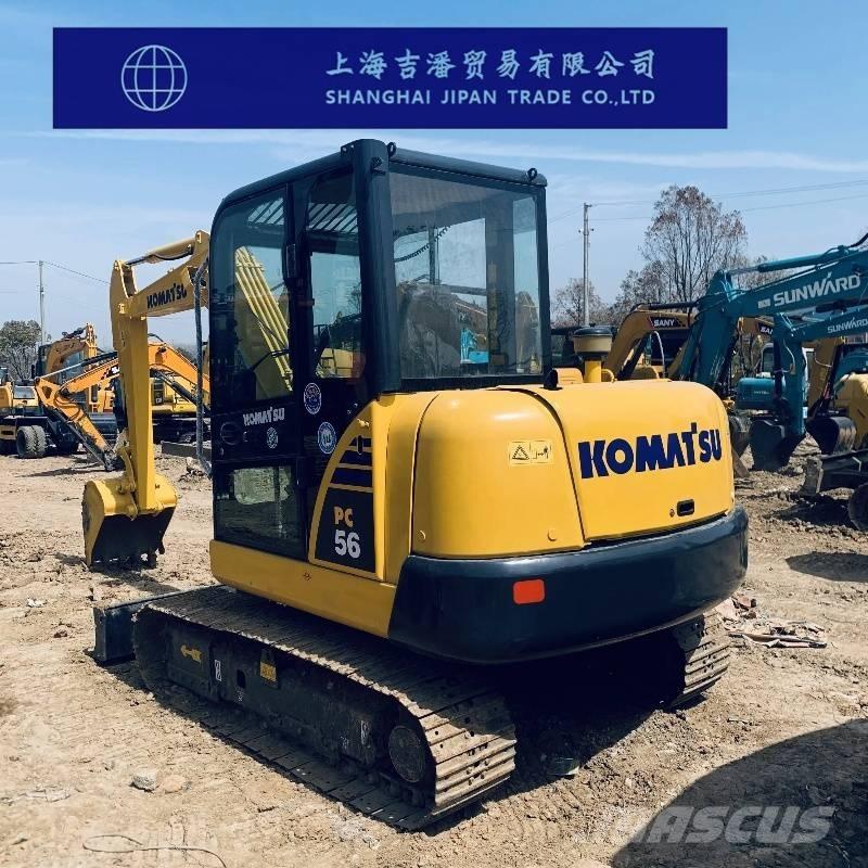 Komatsu PC 56 Mini ekskavatörler, 7 tona dek
