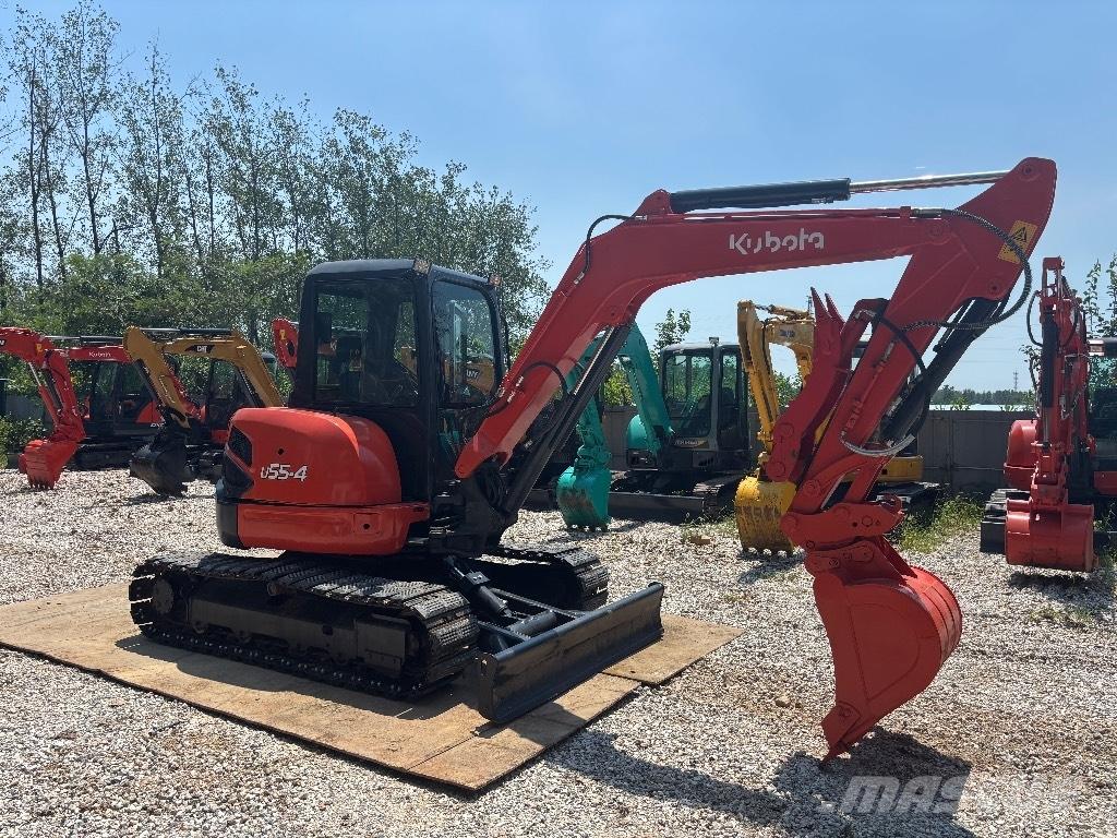 Kubota U 55-4 Mini ekskavatörler, 7 tona dek