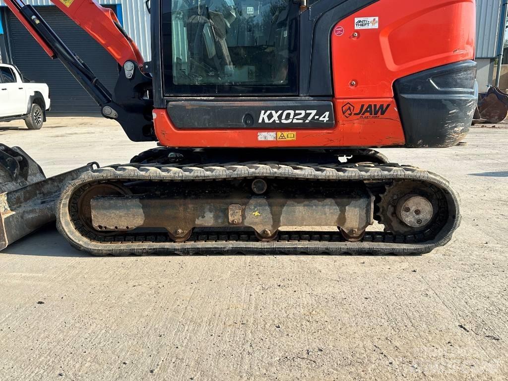 Kubota KX027-4 Mini ekskavatörler, 7 tona dek