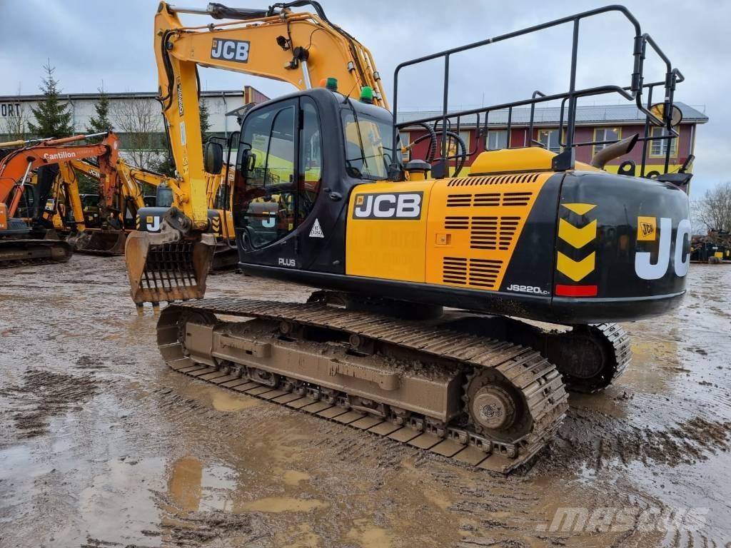 JCB JS 220LC Plus Paletli ekskavatörler
