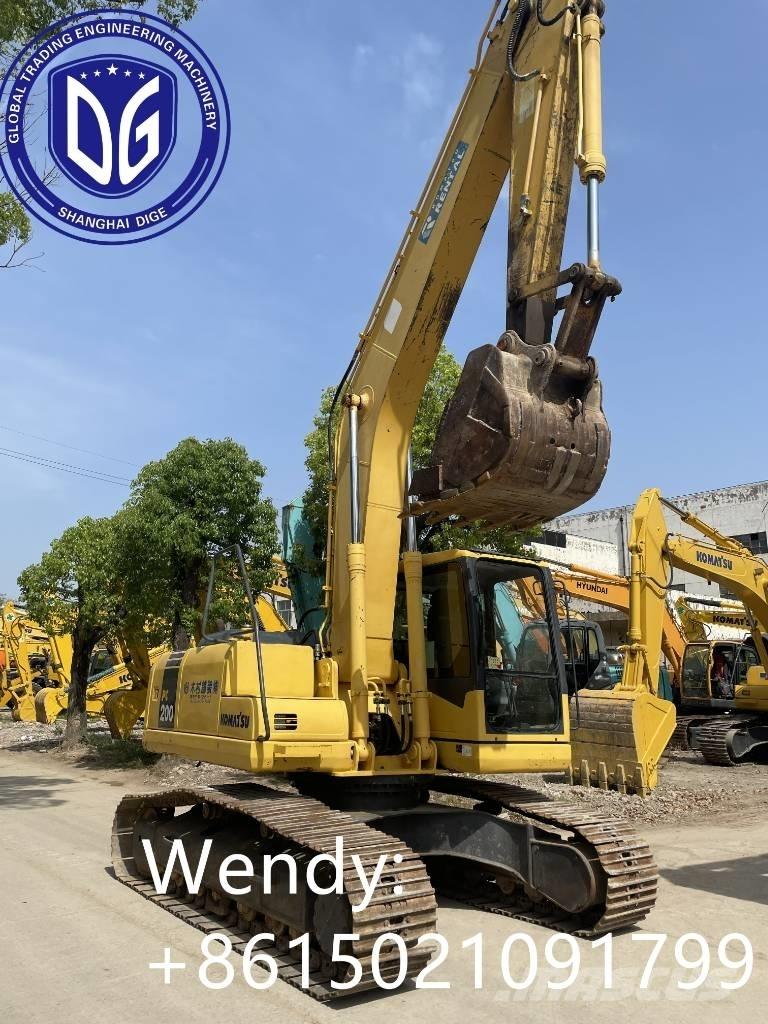 Komatsu PC 200-7 Paletli ekskavatörler