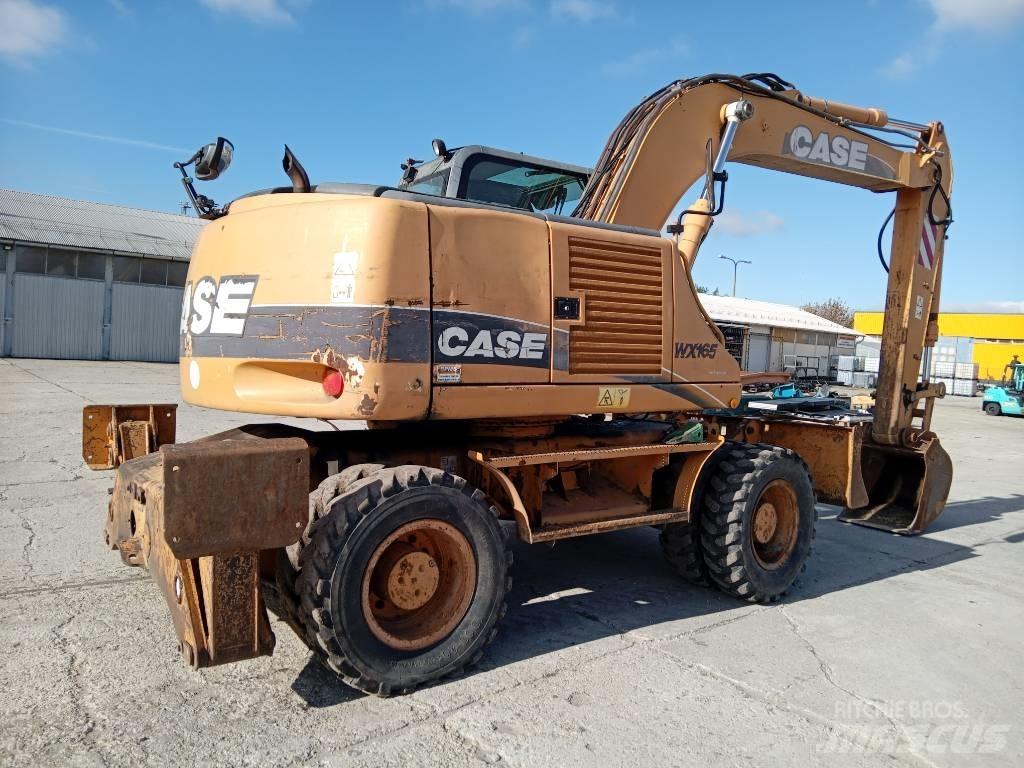 CASE WX 165 Lastik tekerli ekskavatörler