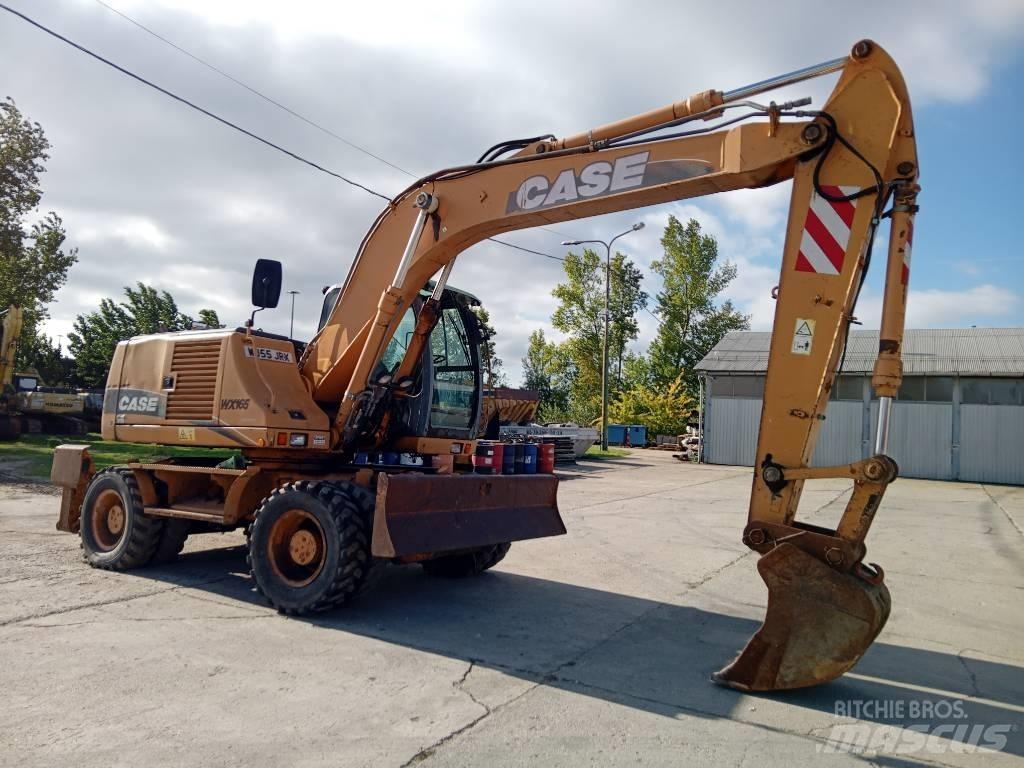 CASE WX 165 Lastik tekerli ekskavatörler