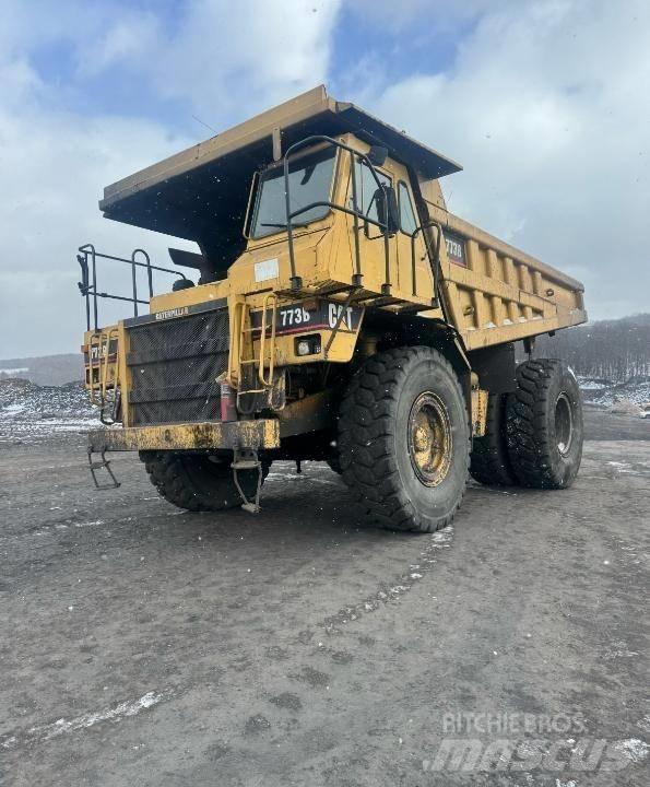 CAT 773B Belden kirma kaya kamyonu