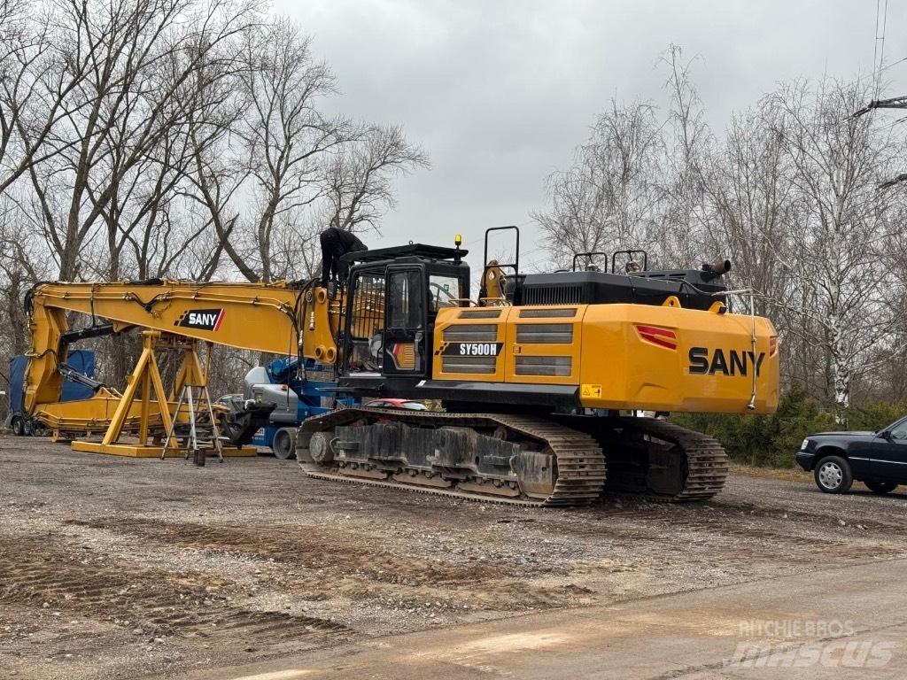 Sany SY 500 HRD Yıkım ekskavatörleri