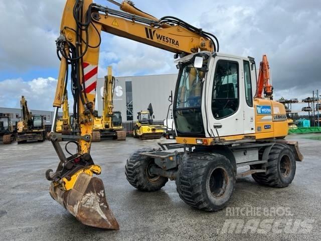 Liebherr A 314 Lastik tekerli ekskavatörler