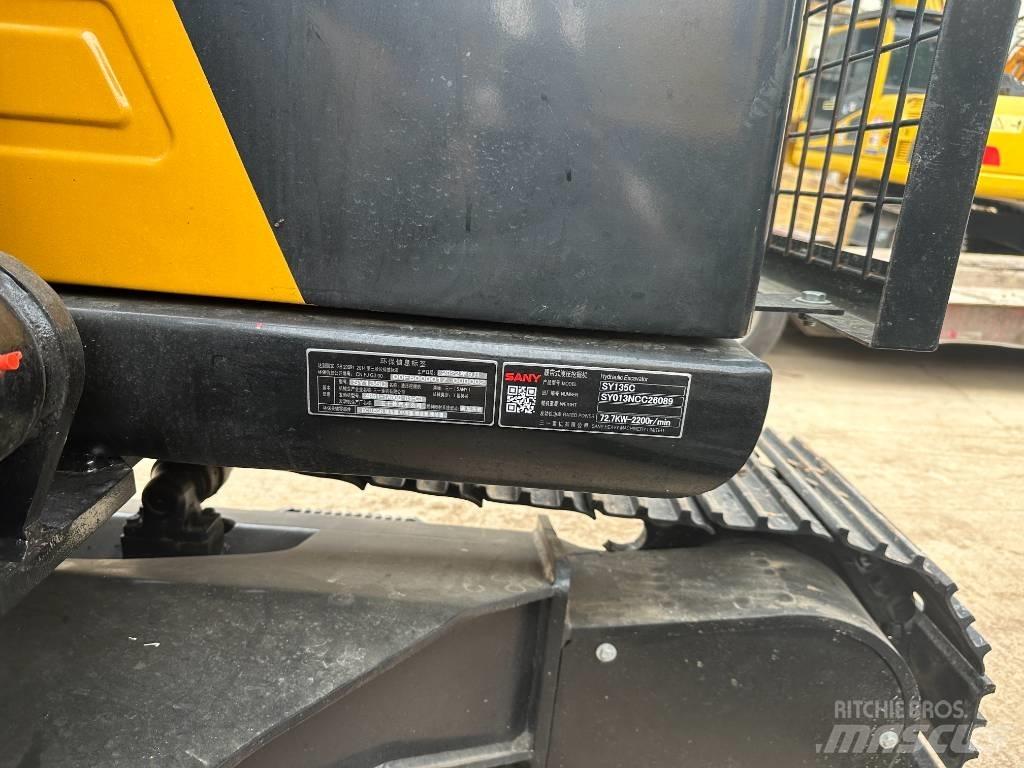 Sany SY 135 C Midi ekskavatörler 7 - 12 t