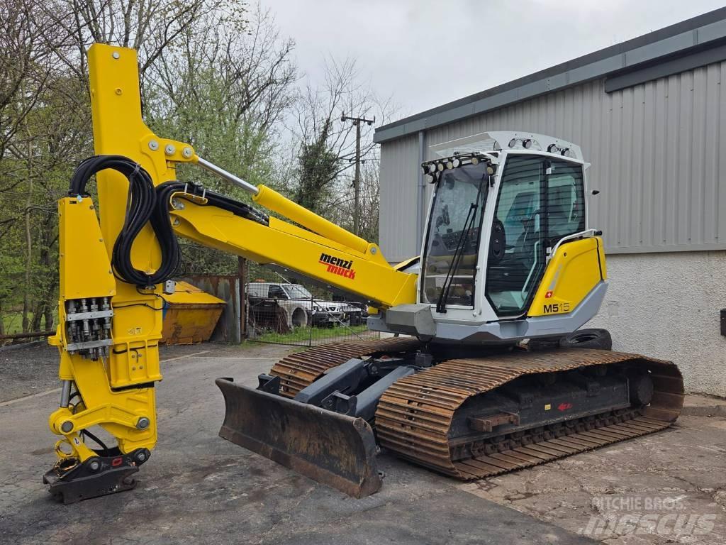 Menzi Muck M515 Özel ekskavatörler