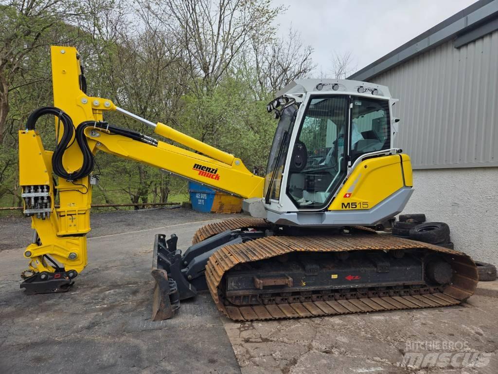 Menzi Muck M515 Özel ekskavatörler