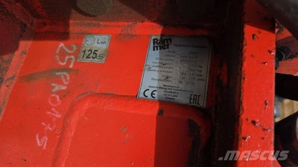 Rammer R25P Hidrolik kırıcılar