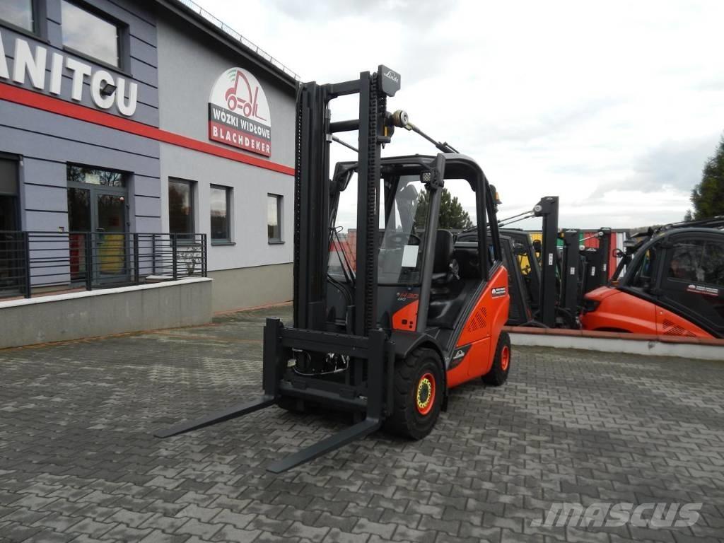 Linde H30T-02 LPG'li forkliftler