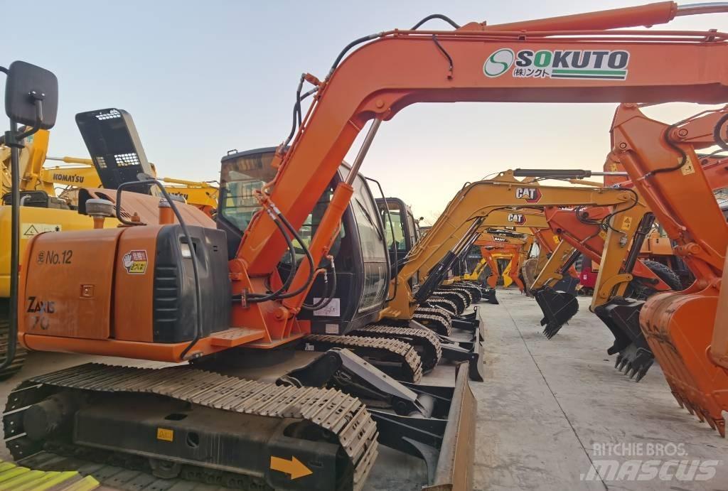 Hitachi ZX 70 Paletli ekskavatörler