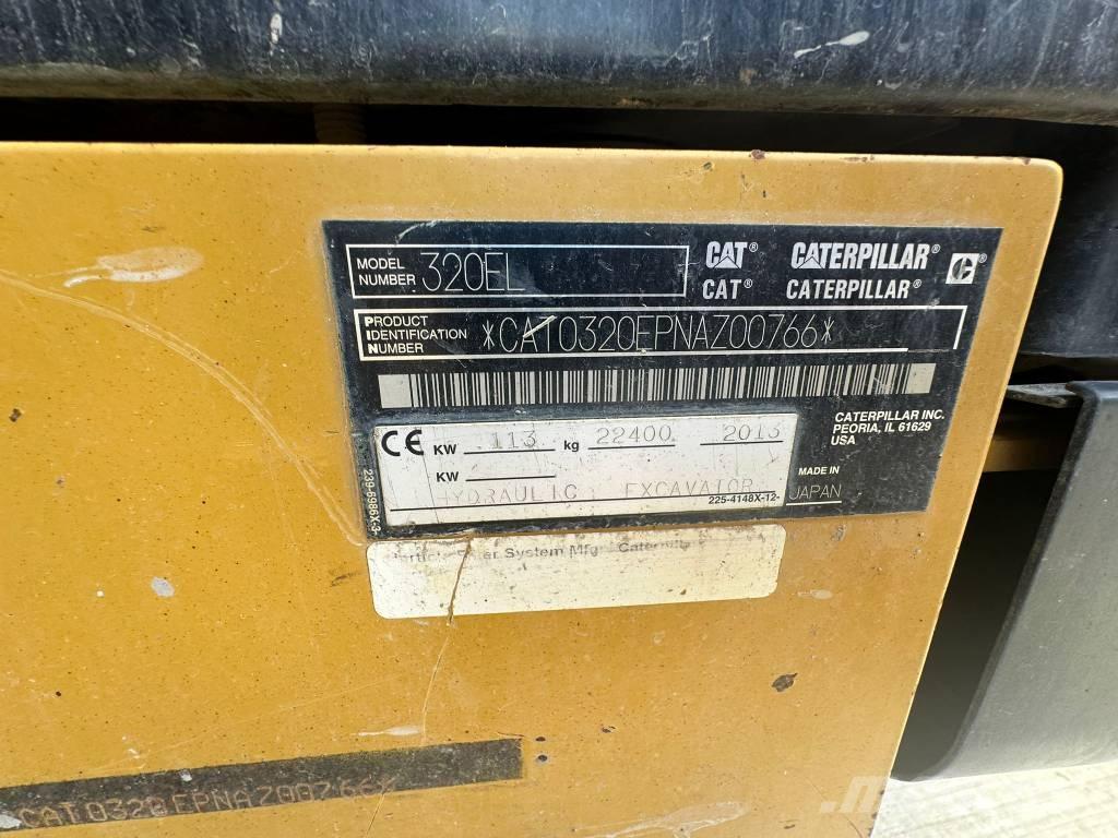 CAT 320 E L Paletli ekskavatörler