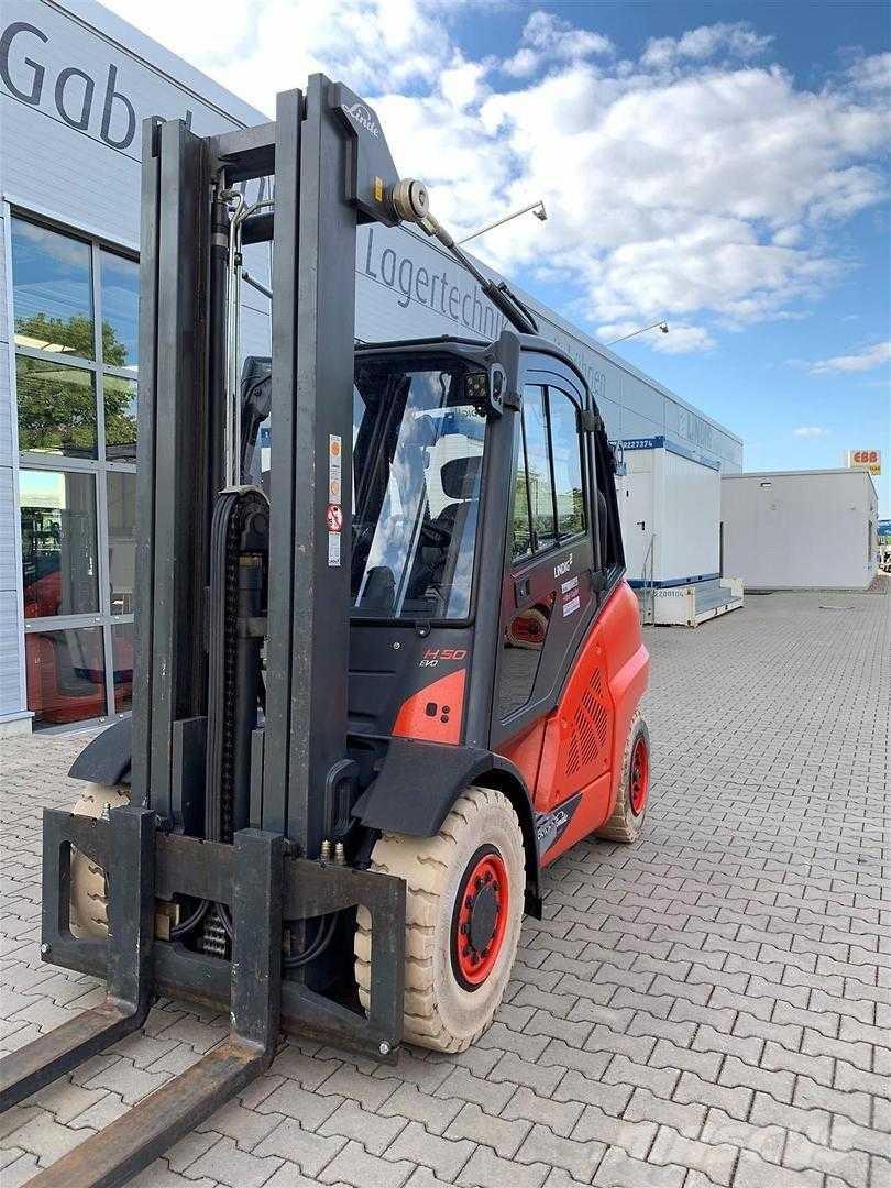 Linde H50T LPG'li forkliftler