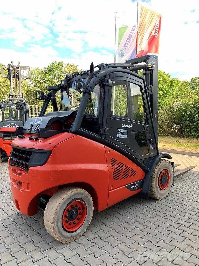 Linde H50T LPG'li forkliftler