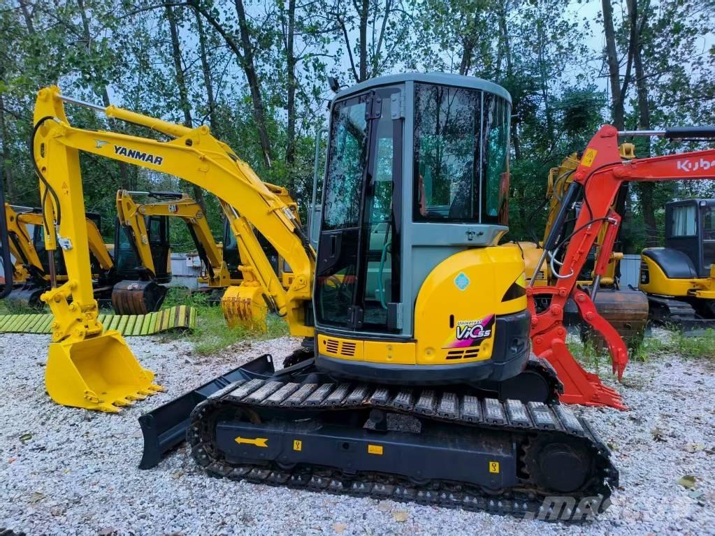 Yanmar Vio 55 Mini ekskavatörler, 7 tona dek