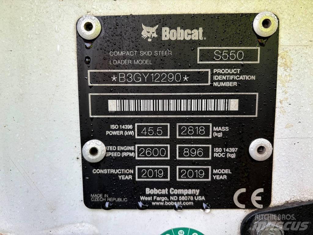 Bobcat S550 Skid steer loderler