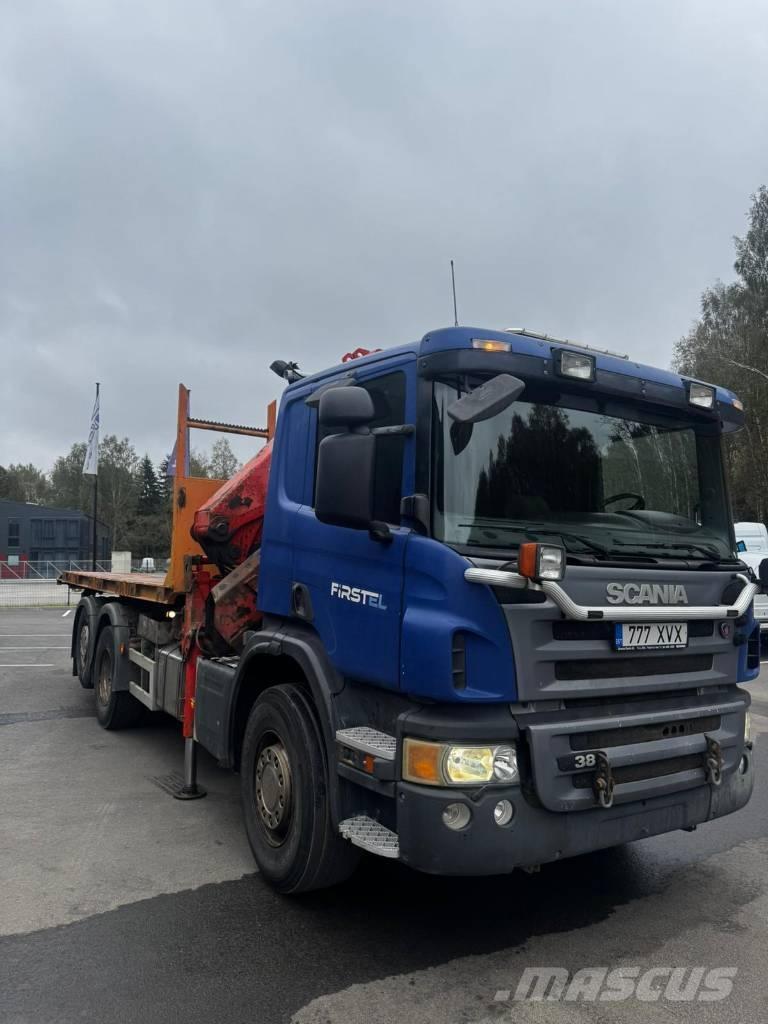 Scania P 380 Araç üzeri vinçler
