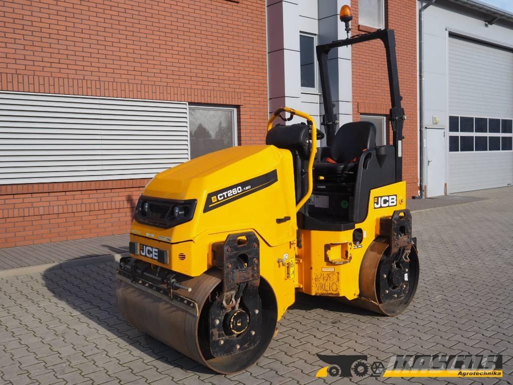 JCB CT260-120 Çift tamburlu silindirler