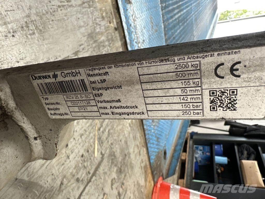 Durwen RZV25S-S0 Çatallar
