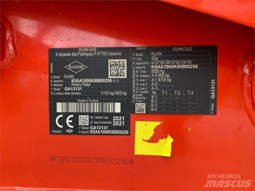 Kuhn GA13131 Kendi yürür saman makinaları