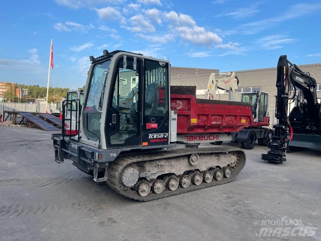 Takeuchi TCR 50 Paletli damperler