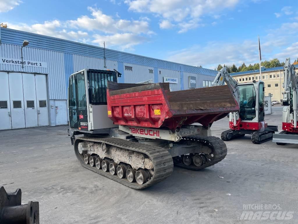 Takeuchi TCR 50 Paletli damperler