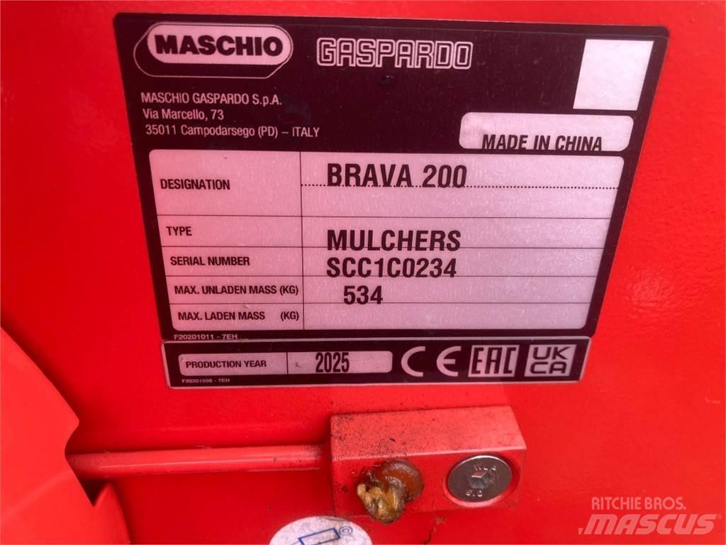 Maschio Brava 200 Diger yol bakim makinalari