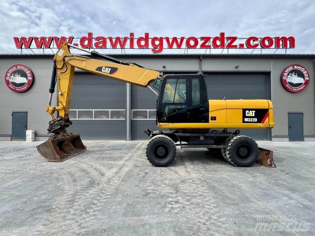 CAT M322D Lastik tekerli ekskavatörler