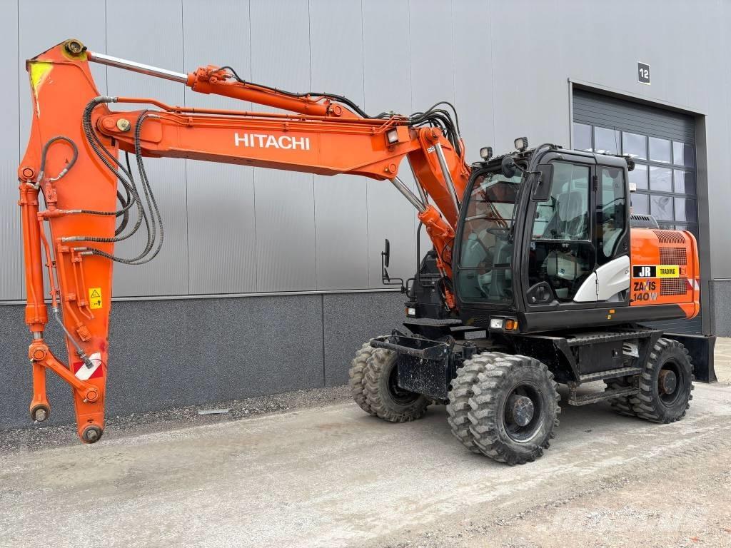 Hitachi ZX 140 W-5B Lastik tekerli ekskavatörler