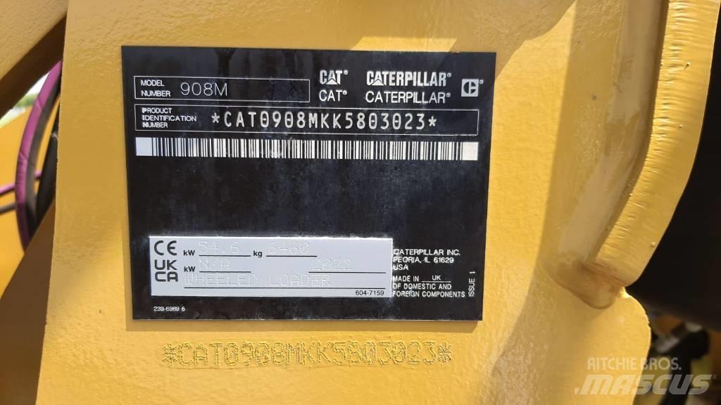 CAT 908M Tekerlekli yükleyiciler