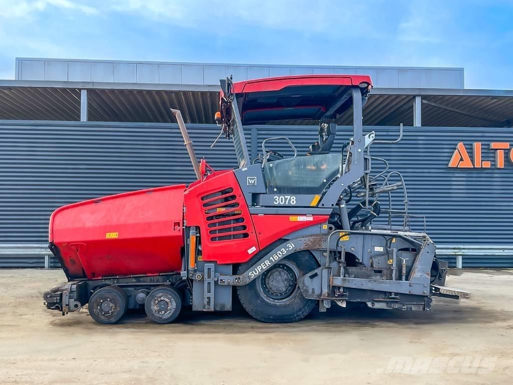 Vögele SUPER 1803-3I Asfalt sericiler