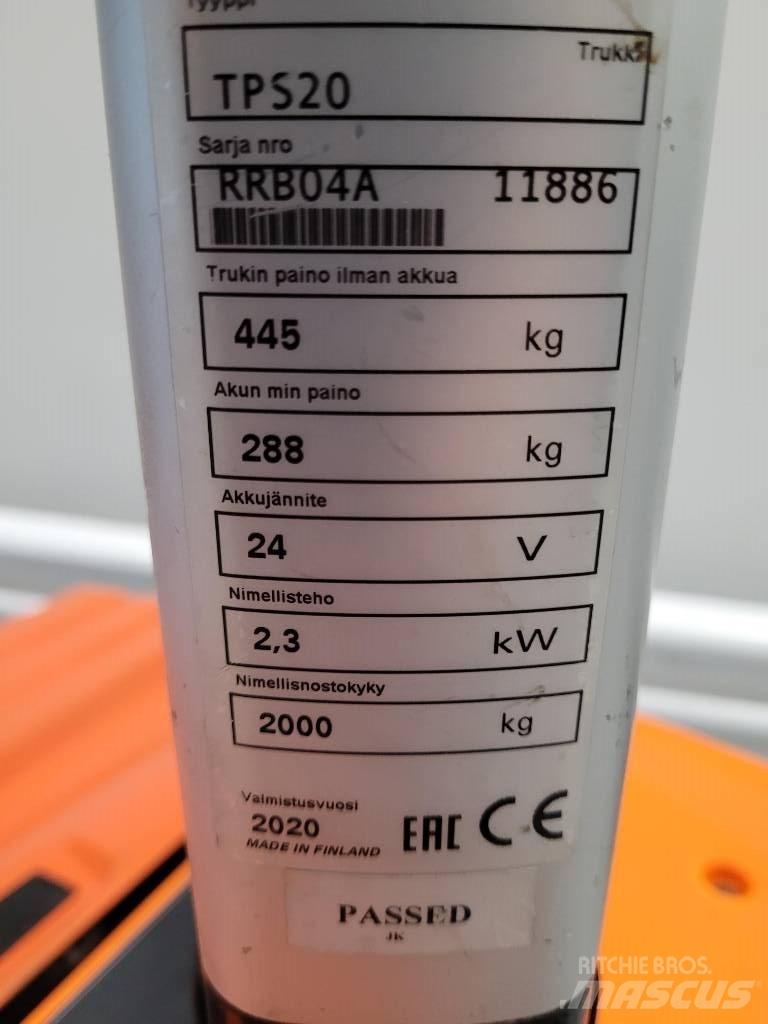 Rocla TPS20 Düsük seviye platformu