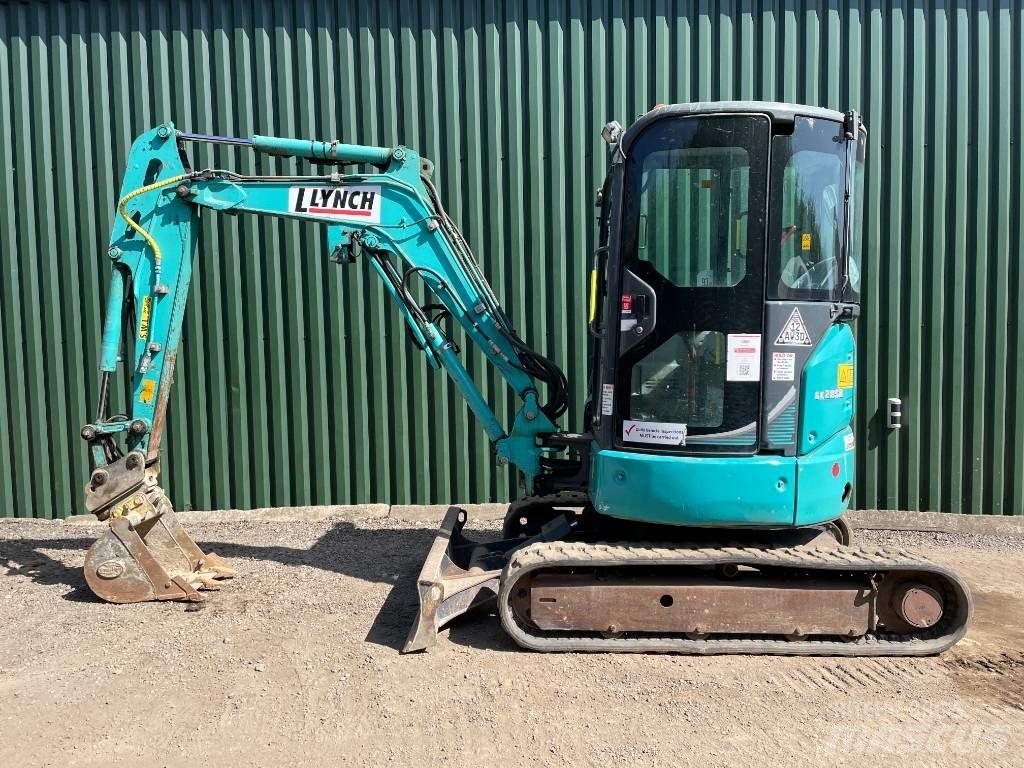 Kobelco SK 28 Mini ekskavatörler, 7 tona dek