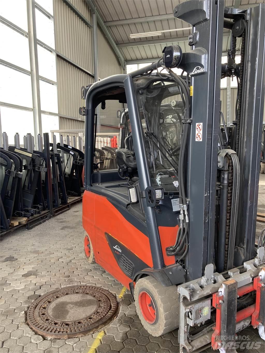 Linde E20PH Elektrikli forkliftler