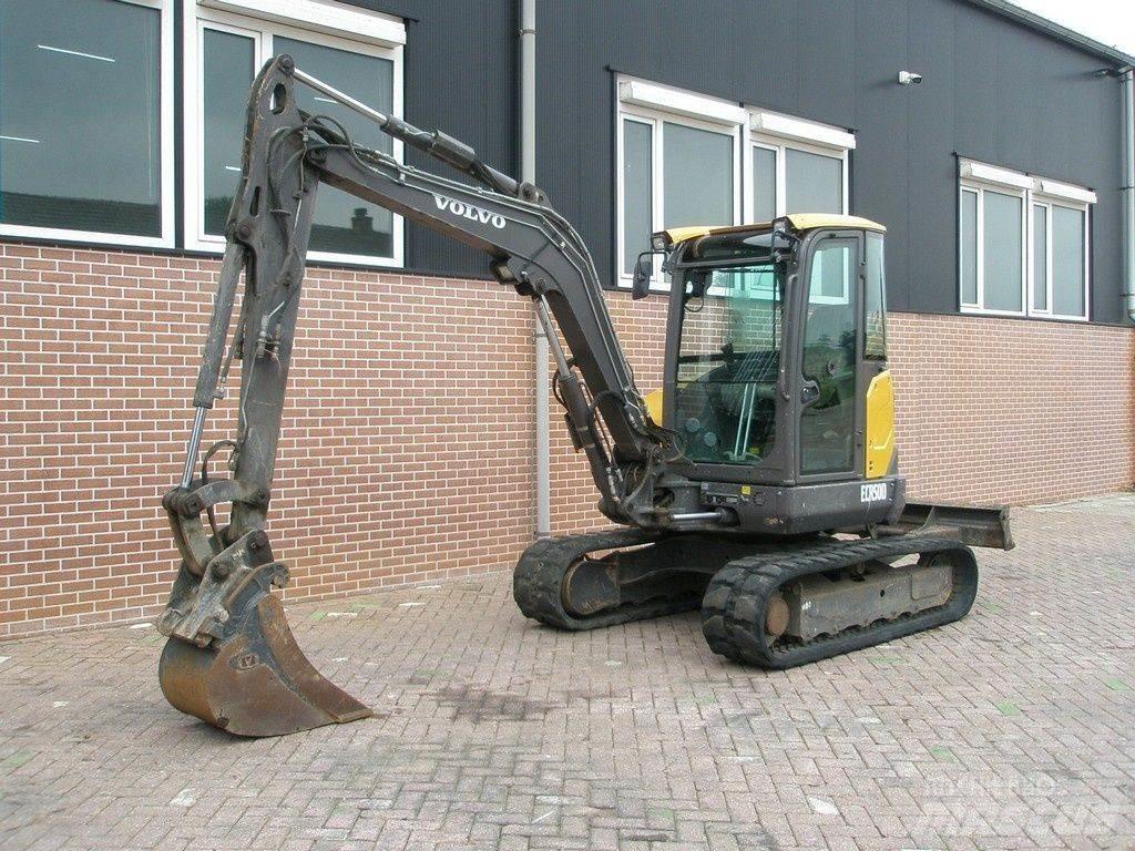 Volvo ECR50D Mini ekskavatörler, 7 tona dek