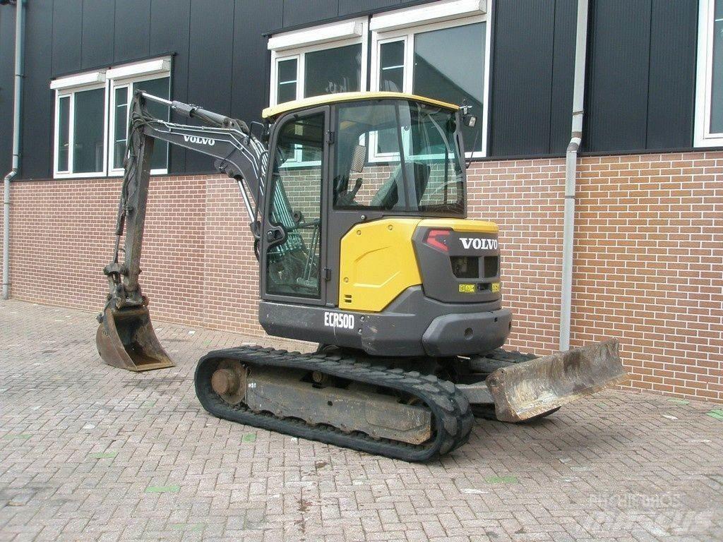Volvo ECR50D Mini ekskavatörler, 7 tona dek