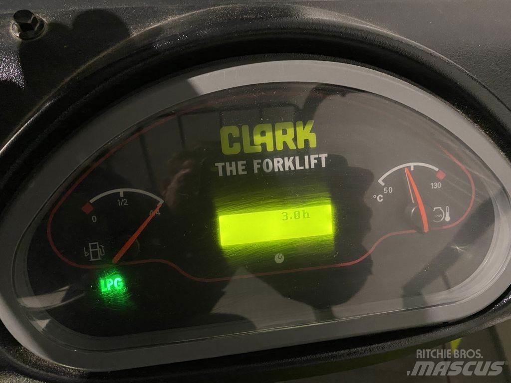 Clark GTS25 LPG'li forkliftler