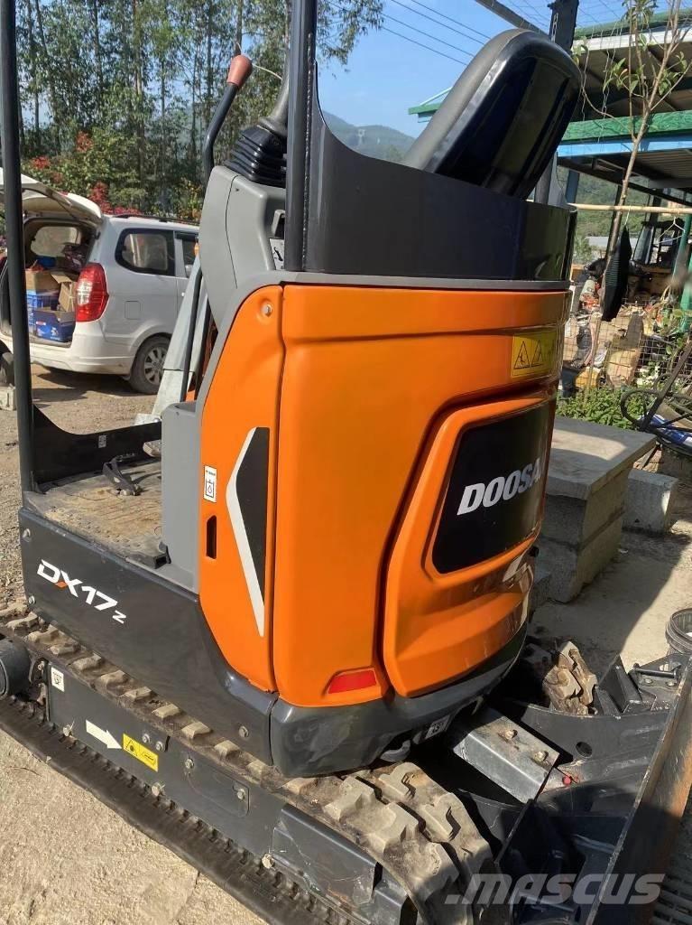 Doosan DX 17 Mini ekskavatörler, 7 tona dek