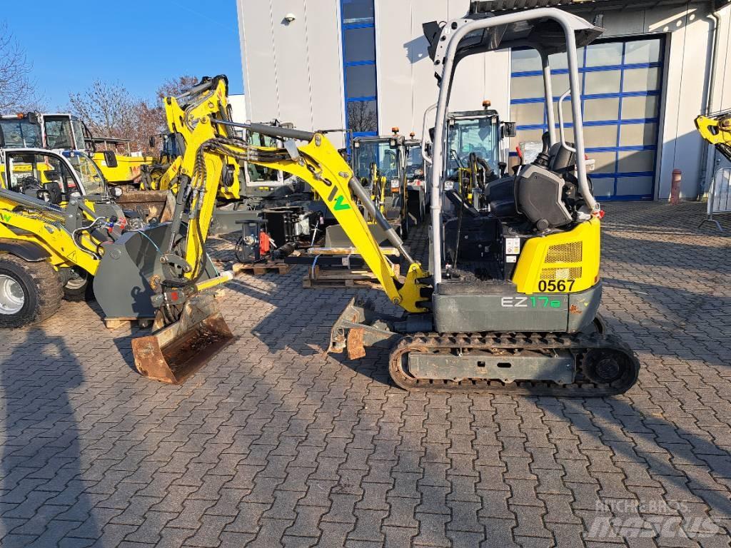 Wacker Neuson EZ17e Paletli ekskavatörler