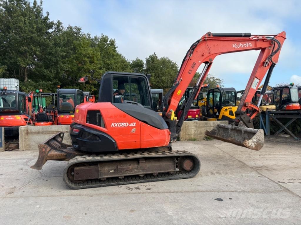Kubota KX 080-4 Midi ekskavatörler 7 - 12 t