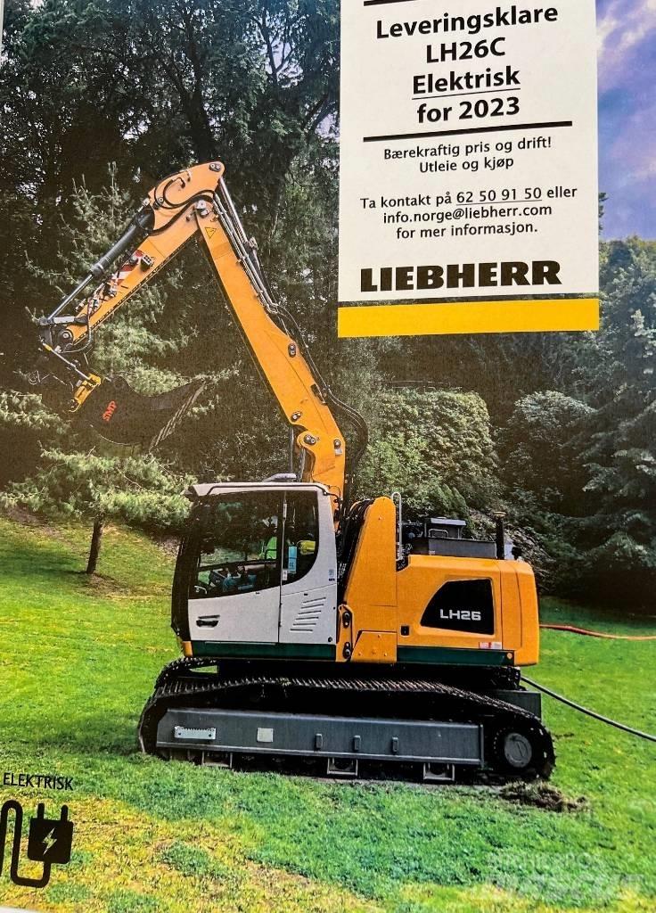 Liebherr LH26 EC Paletli ekskavatörler