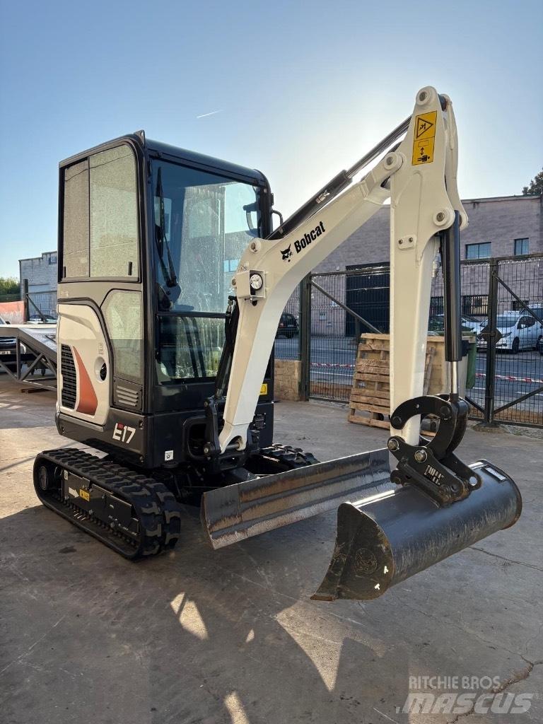 Bobcat E 17 Mini ekskavatörler, 7 tona dek