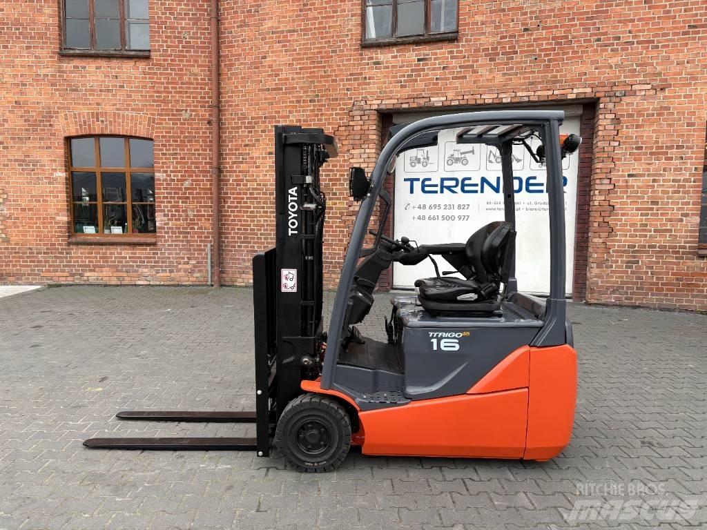 Toyota 8 FBEKT 16 Elektrikli forkliftler