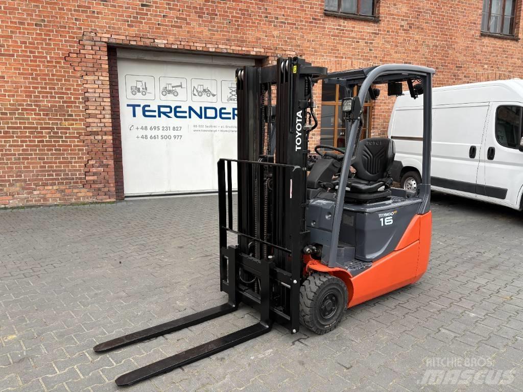 Toyota 8 FBEKT 16 Elektrikli forkliftler
