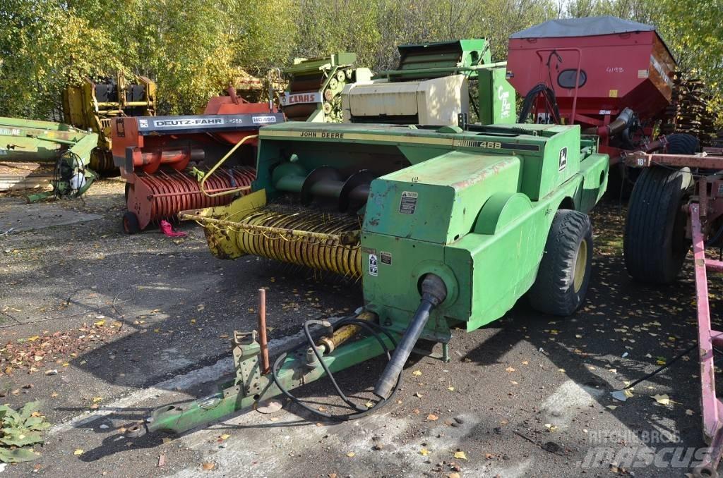 John Deere 468 Küp balya makinalari