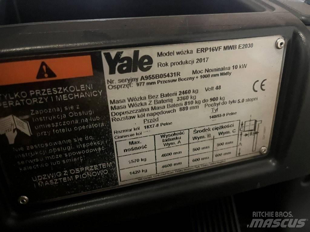 Yale ERP 16 VF Elektrikli forkliftler